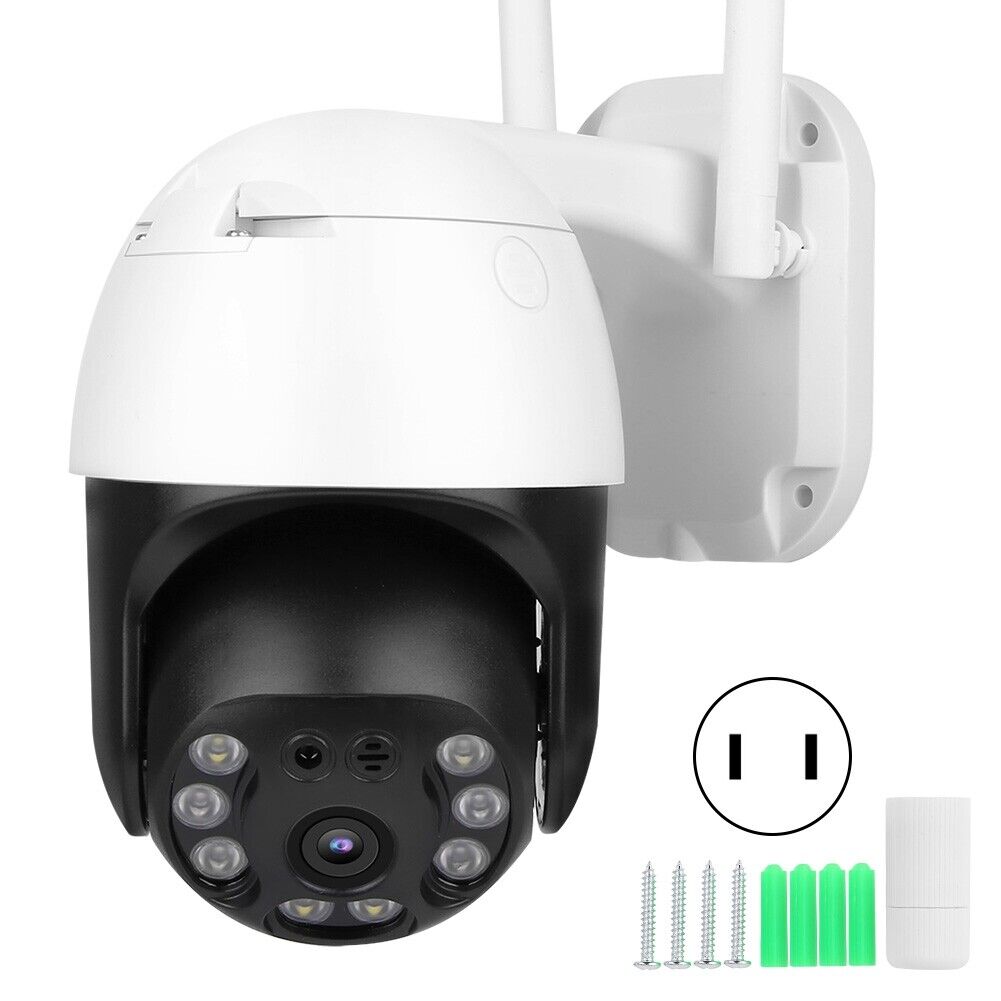 new (U.S. Regulations)Bediffer 8 Lights CCTV 100240V HD Human Detect 3MP Night koeek - KOEEK