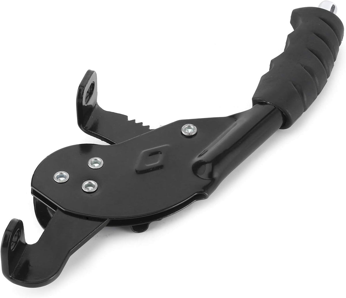 new Motorcycle Brake Pump Lever,Universal Handle Front normal, Black+Silver 07FC0E-D4 - KOEEK