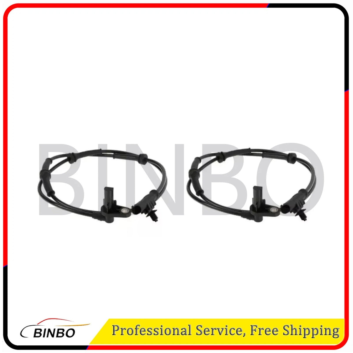2Pcs Front Left Right ABS Wheel Speed Sensor for Land Rover LR3 05-09 SSB500092 07FC0E-D4 - KOEEK