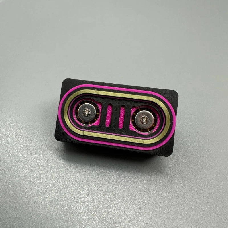 EDC Fidget Slider Mechanical Push Fidget Toys Tape Recorder 3D Plastic Toys Gift 07FC0E-D4 - KOEEK