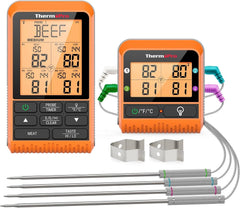 1000 Foot Wireless Meat Thermometer, Digital for Grilling and Smoking 07FC0E-D4 - KOEEK