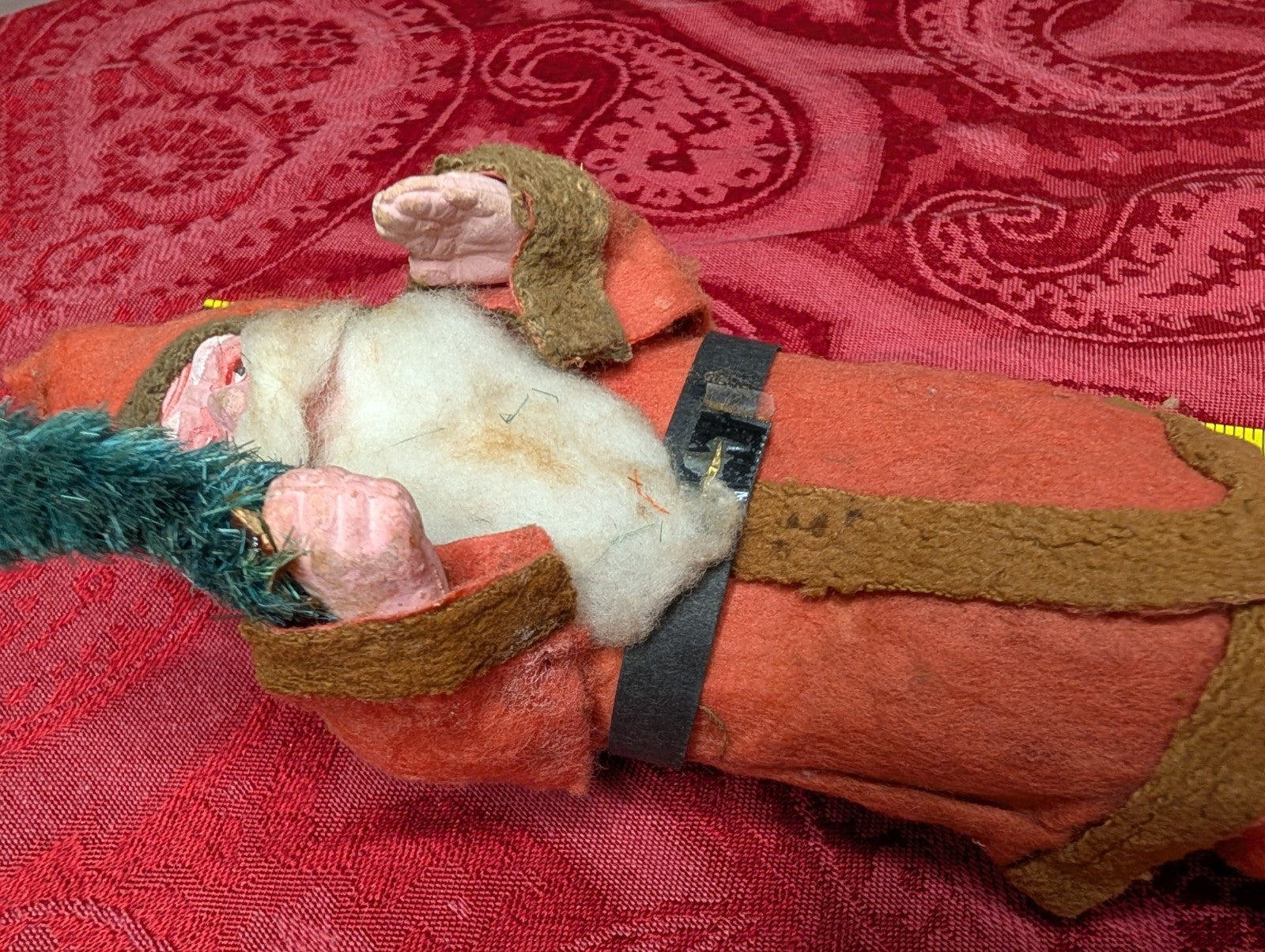 Antique German Belsnickel Father Santa 9” Candy Container Christmas Decor Paper CANDY - KOEEK