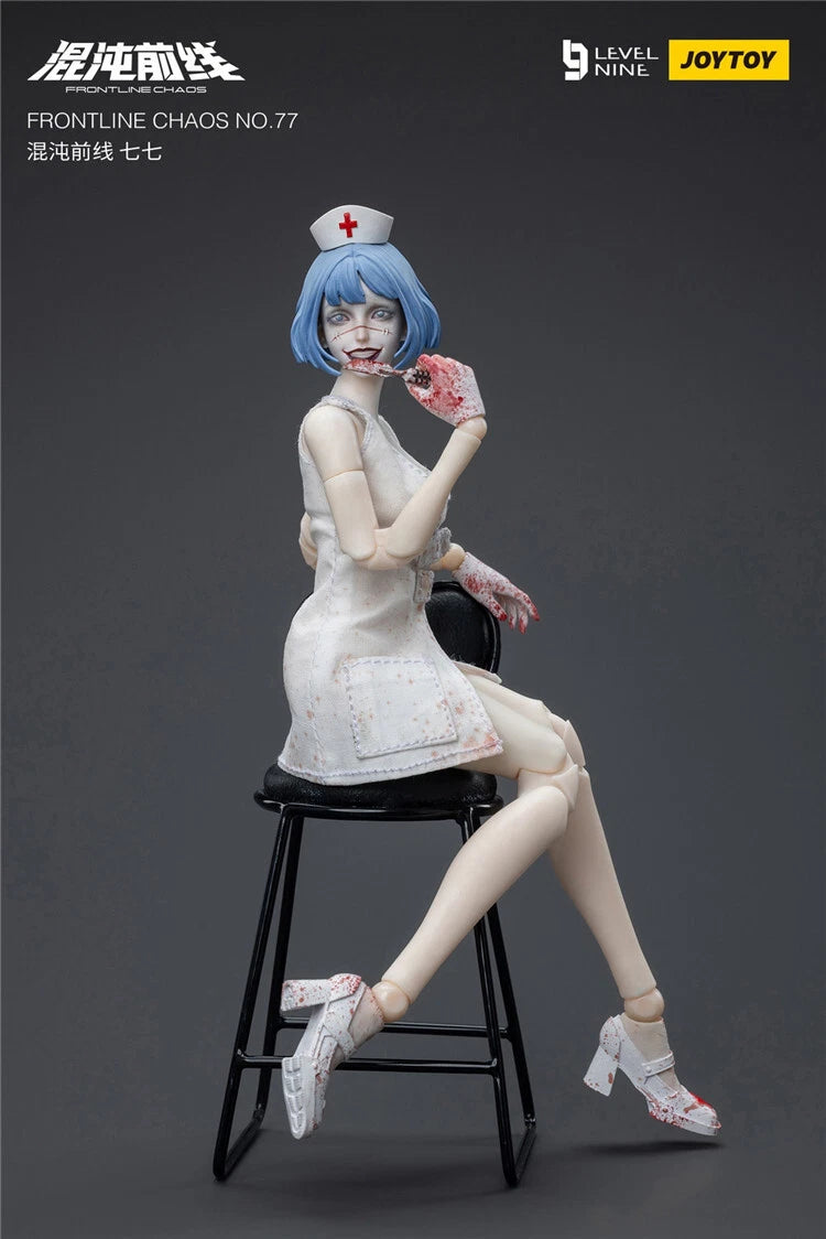 JOYTOY LEVEL9 NO.77 Frontline Chaos Nurse 1/12 Action Figure 6in Model Toy JOYTOY - KOEEK