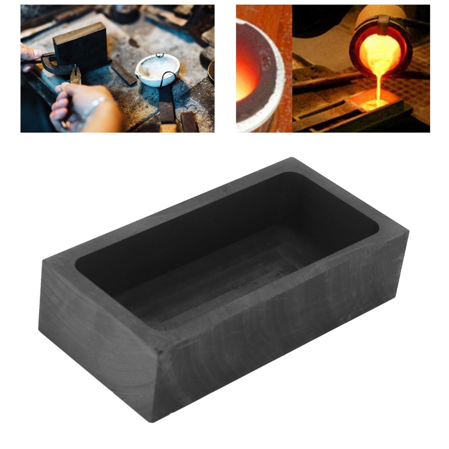 new Casting Graphite Molds Corrosion Oxidation Resistant High Purity Rectangular ABE koeek - KOEEK