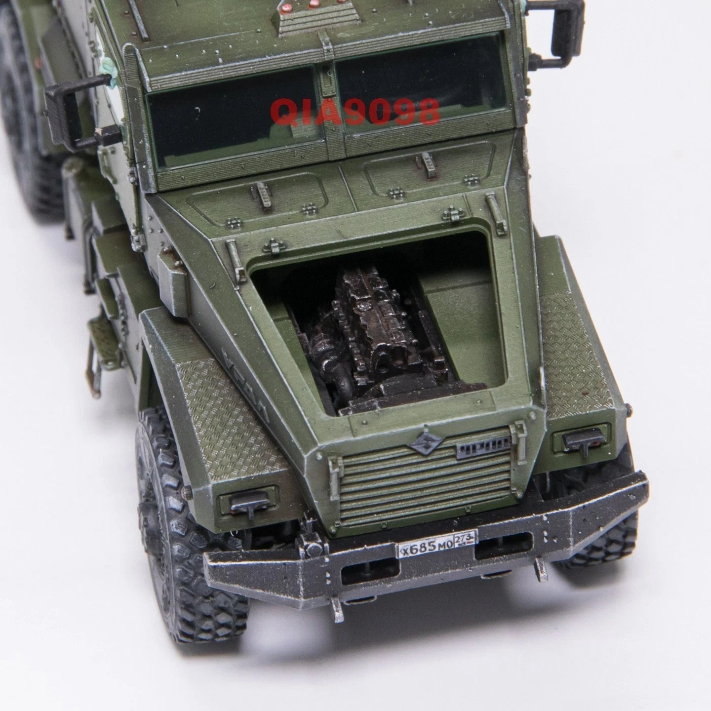 1:72 Russian Typhoon Wheeled Armored Vehicle Parade Signage Resin Model 07FC0E-D4 - KOEEK