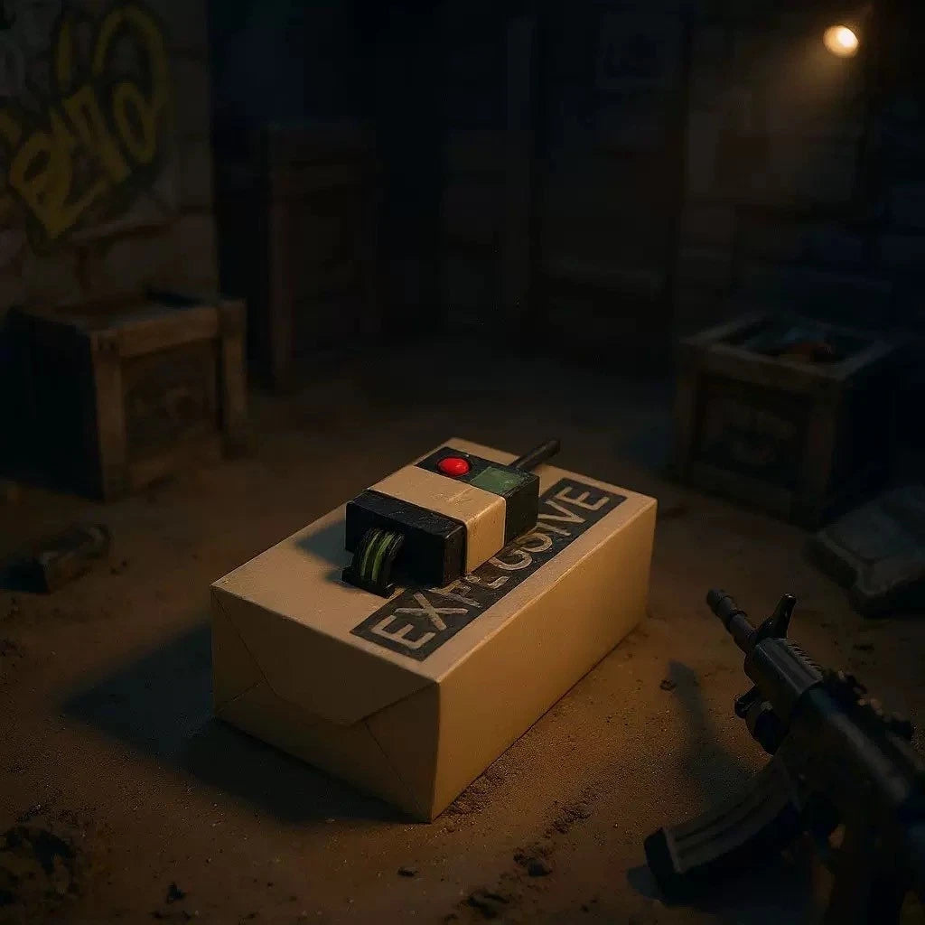 CSGO C4 Bomb Model Prop Non-Functional Replica Game Room Decor Cosplay Display 07FC0E-D4 - KOEEK
