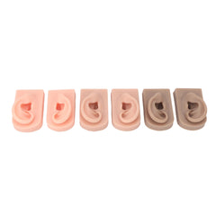 new 3 Pairs Silicone Ear  Colors Soft Flexible Waterproof Simulation HGF koeek - KOEEK