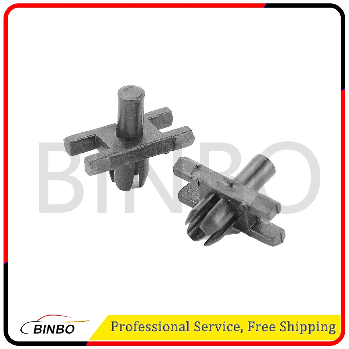 50 Pcs For BMW E10 1602 2002 2002Tii Body Side Moulding Clips Upper Belt Molding 07FC0E-D4 - KOEEK