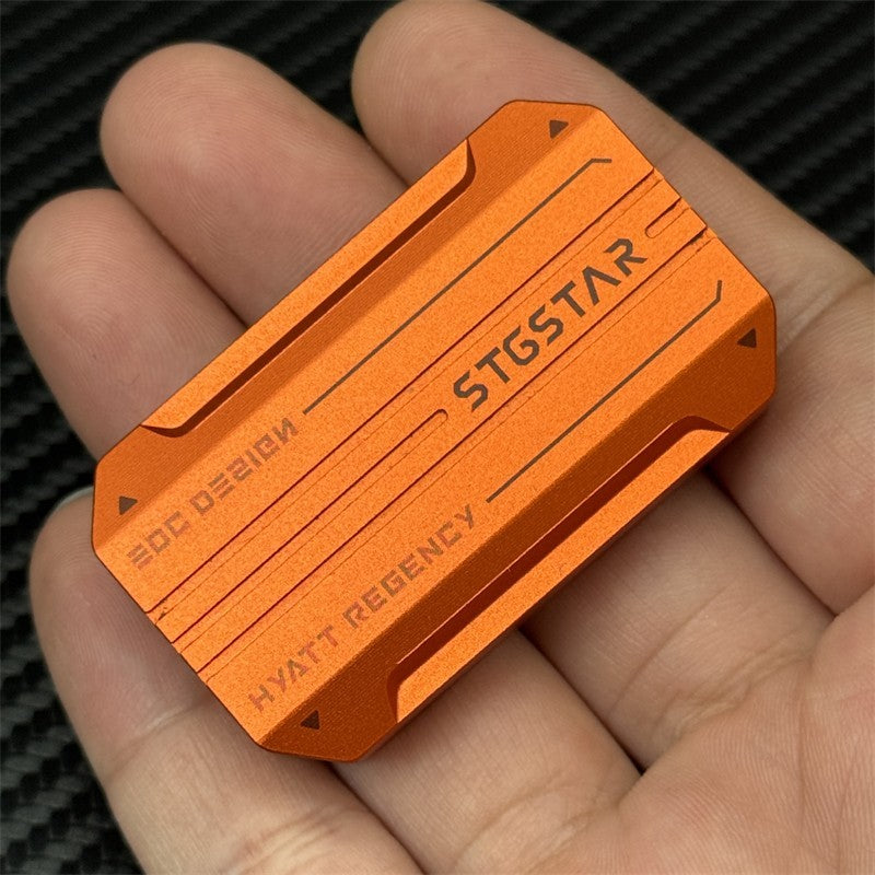 Future Simple Style Aluminum Alloy EDC Fidget Slider Push Fidget Toys 07FC0E-D4 - KOEEK