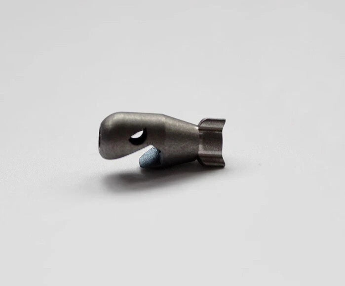 EDC Titanium Shark Knife Bead Bottle Opener Key chain Beadwork Pendant Bead DIY 07FC0E-D4 - KOEEK