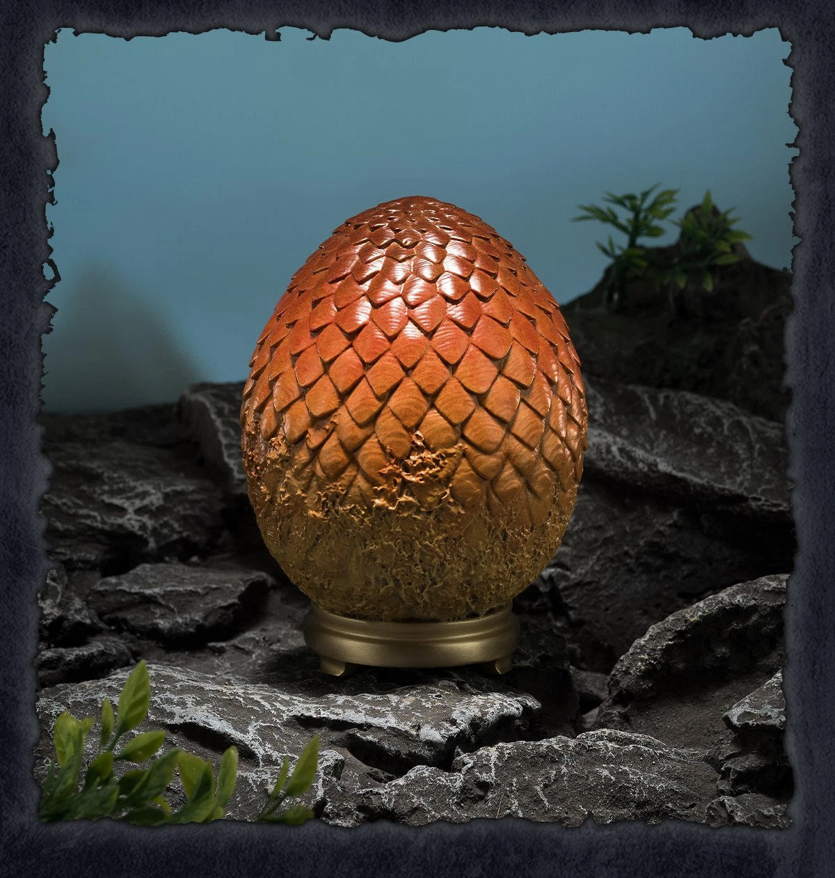 Dragon Egg Tongshifu Studio Game of Thrones Copper Metal Model Statue Painted TONGSHIFU_STUDIO - KOEEK