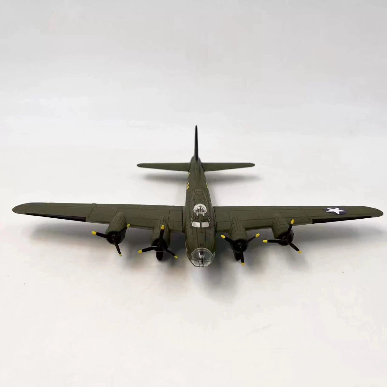 1:144 US B-17 Flying Fortress Memphis Belle Diecast Model Aircraft WWII US Bombe 07FC0E-D4 - KOEEK
