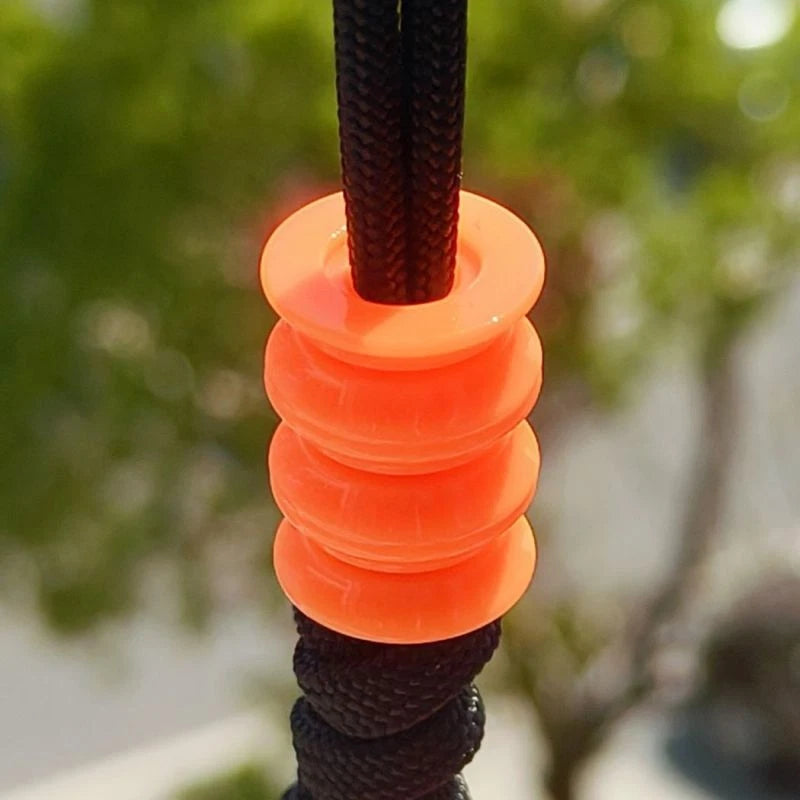EDC Resin Knife Lanyard Bead Necklace Paracord Pendant Bracelet Making Charm DIY 07FC0E-D4 - KOEEK