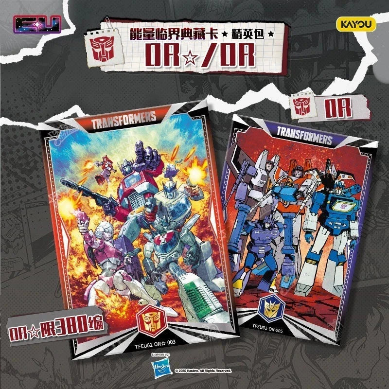 KAYOU Transformers Energon Critical Elite Pack Wave 1 Sealed Box 10 Packs 07FC0E-D4 - KOEEK