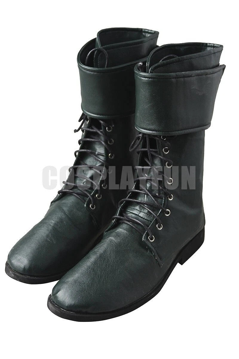 Anime The Green Arrow Season 5 Oliver Queen Cosplay Costume Full Set 07FC0E-D4 - KOEEK