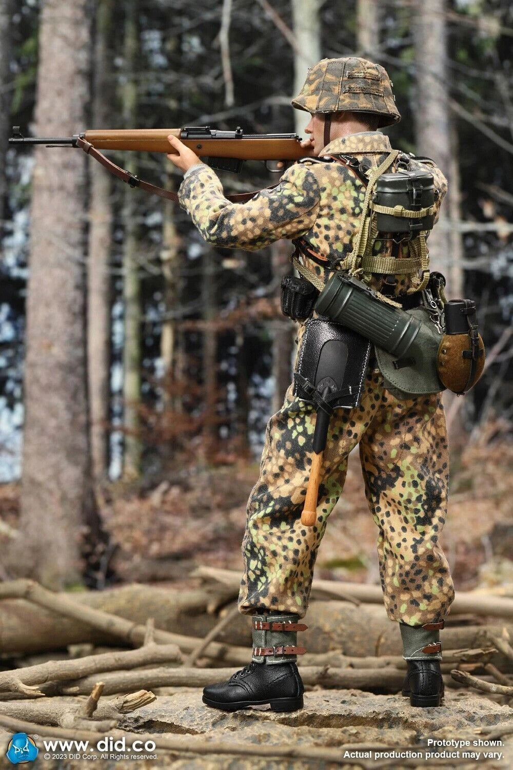 DID D80171 WWII Army German 12th Panzer Division Lio 1/6 Soldier Action Figure DID - KOEEK