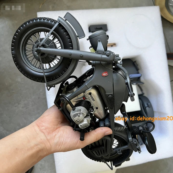 DID E60075G 1/6 Motor Tricycle Motorcycle Model KS750 Gray Color Figure Toys DID - KOEEK