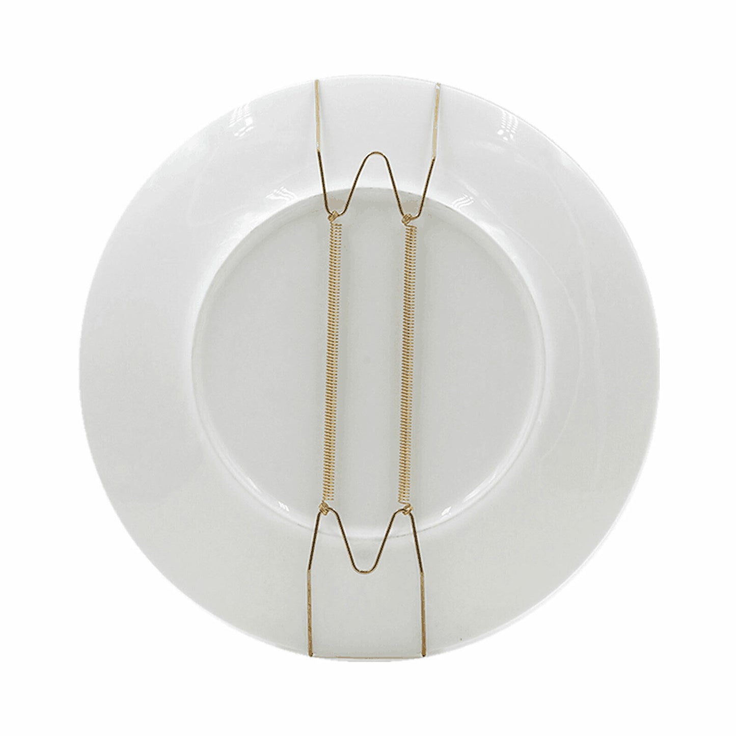 10pcs Golden Spring Plate Wire Hangers for 6"-16" Plates Display Wall Mounting koeek - KOEEK