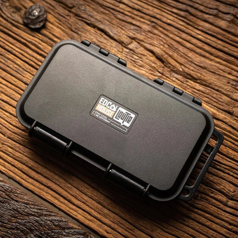 LAUTIE Portable Storage Box Waterproof  ABS Shockproof Slider Container EDC 07FC0E-D4 - KOEEK