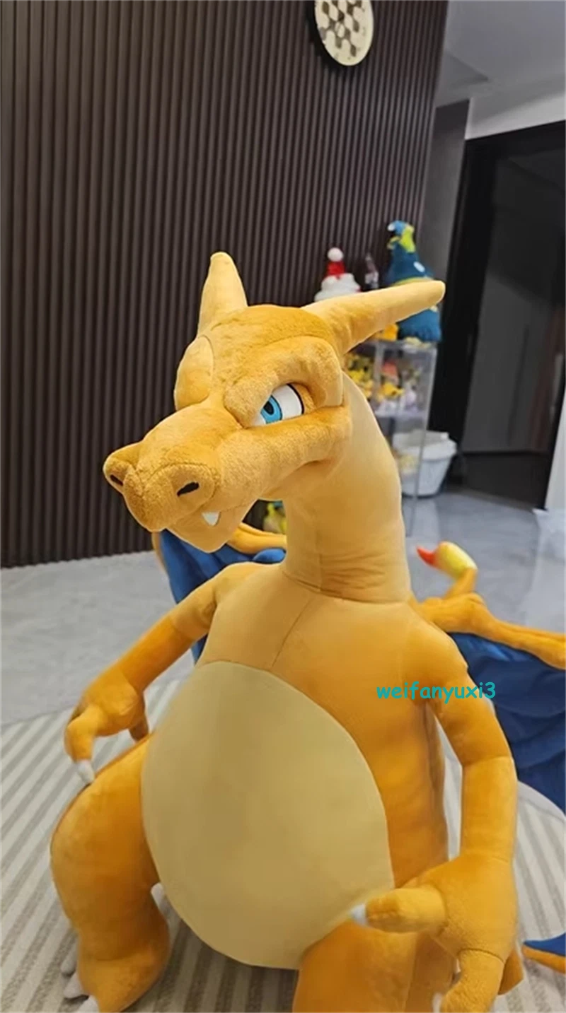 Charizard Plush Doll Cute Japan Anime Stuffed Toy Large Throw Pillow Xmas Gift 07FC0E-D4 - KOEEK