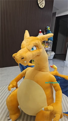 Charizard Plush Doll Cute Japan Anime Stuffed Toy Large Throw Pillow Xmas Gift 07FC0E-D4 - KOEEK