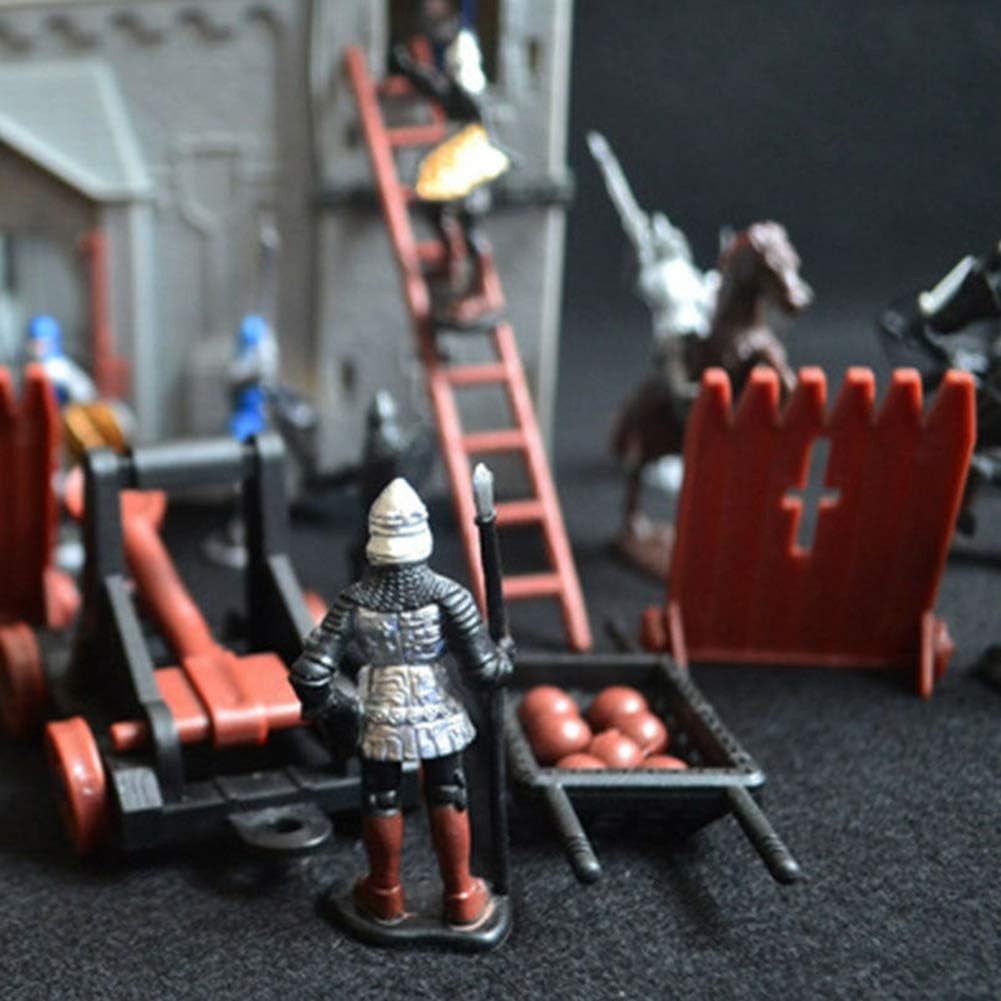new Medieval Castle Toys, Knights Game Soldiers Model Building Playset, Develop... 07FC0E-D4 - KOEEK