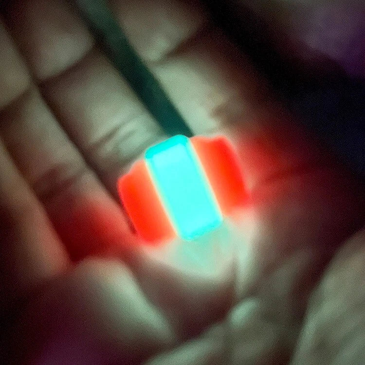 1PCS Resin Knife Lanyard Bead Glow in the Dark Paracord Bracelet DIY EDC Beads 07FC0E-D4 - KOEEK