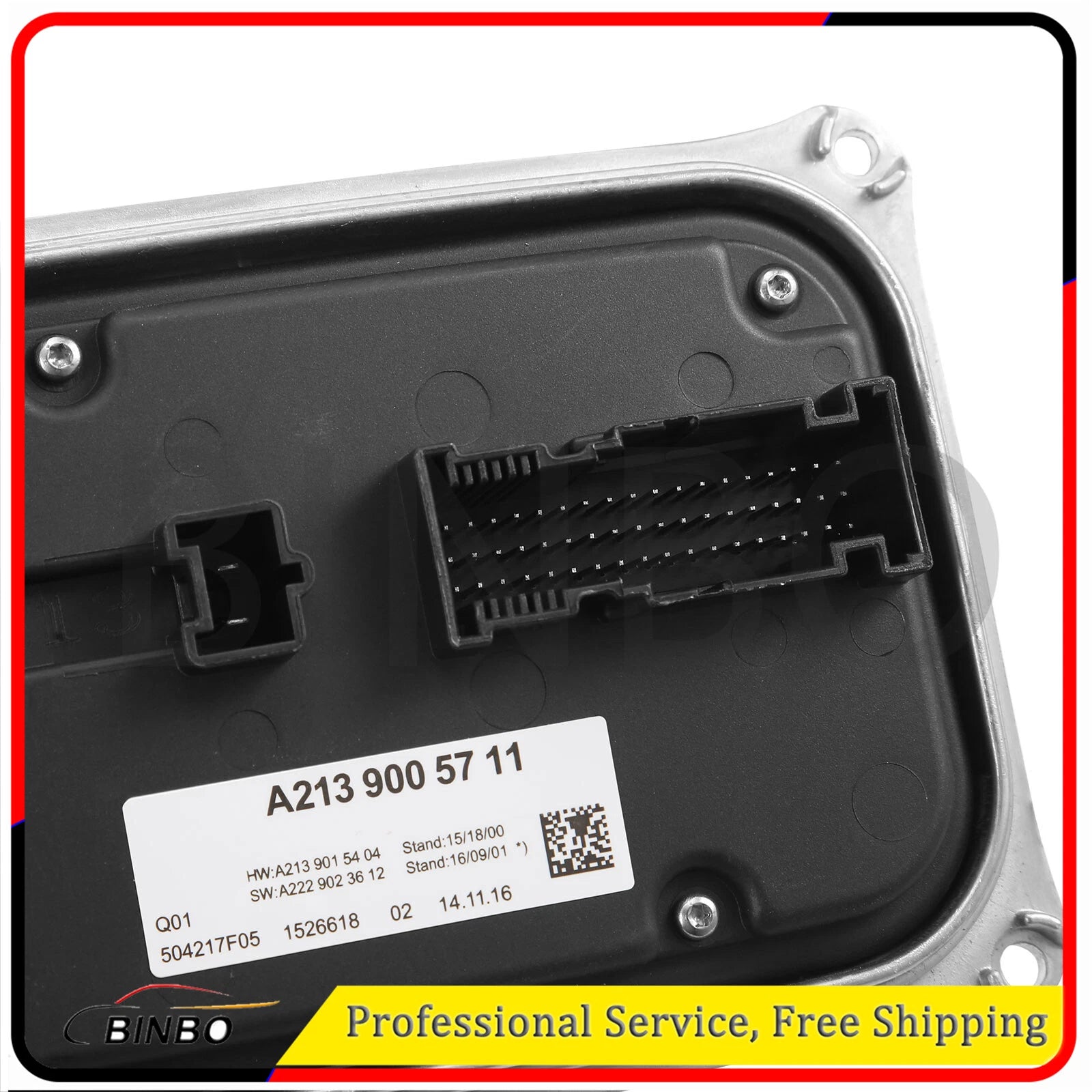 Left LED Headlight Module Ballast Unit for Mercedes E300 E400 E43 AMG 2017-2018 07FC0E-D4 - KOEEK