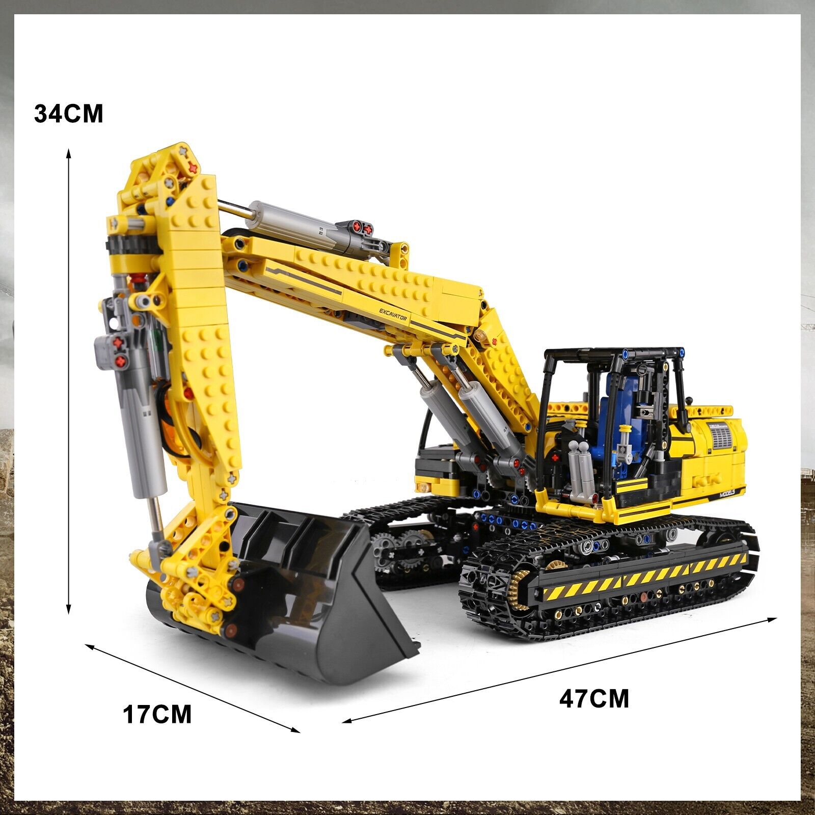 new MOULD KING 13112 Excavator APP RC Technic Truck Car Kids Toys Building Block KOEEK - KOEEK