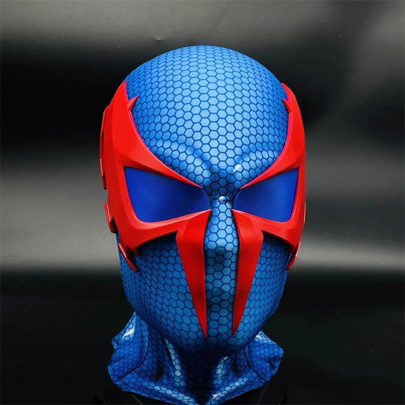 Spider-man 2099 Helmet Cosplay 3D Mask Cosplay Costume Halloween Prop 07FC0E-D4 - KOEEK