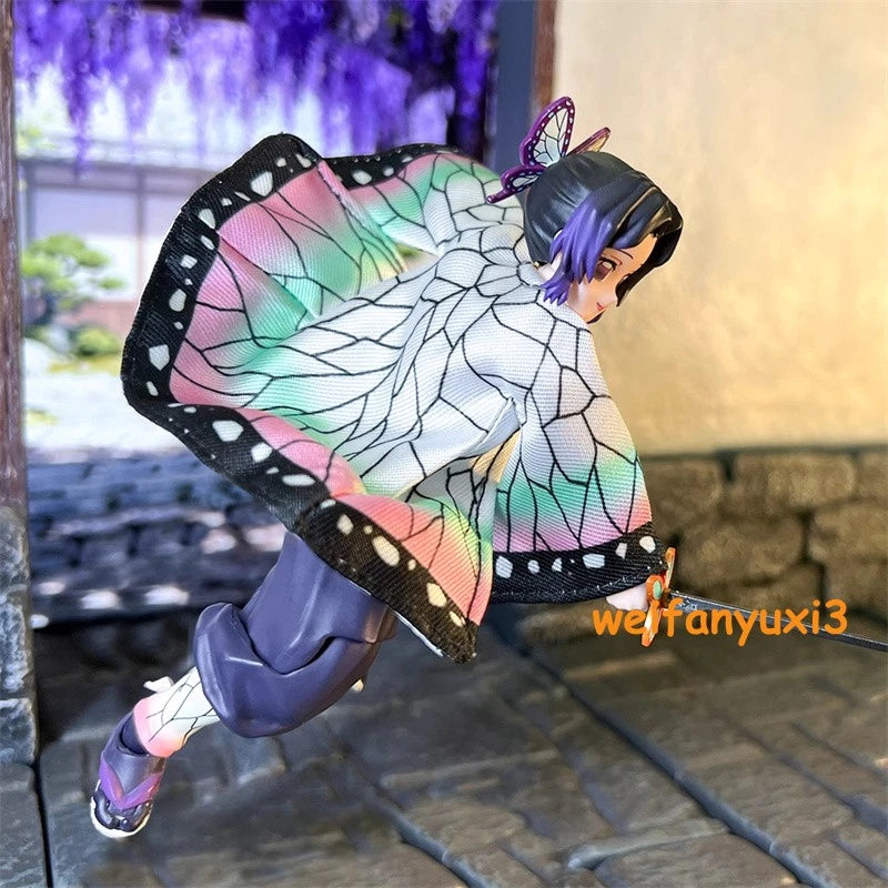 Demon Slayer 1/12 Cape For SHF 6'' Kochou Shinobu Figure Body Handmade Coat DIY 07FC0E-D4 - KOEEK