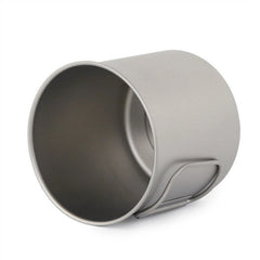 Outdoor 650ml Titanium Water Cup Coffee Cup Ultra Light And Large Capacity 07FC0E-D4 - KOEEK