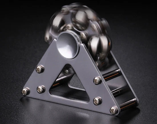 Gift metal Hand Twisting Spinning Top Gyro Gyroscope Spinner Top Toys 07FC0E-D4 - KOEEK