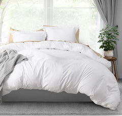 Duvet Cover Queen Size - 1 Comforter Cover with 2 Pillow Shams -3 Pieces Bedding 07FC0E-D4 - KOEEK