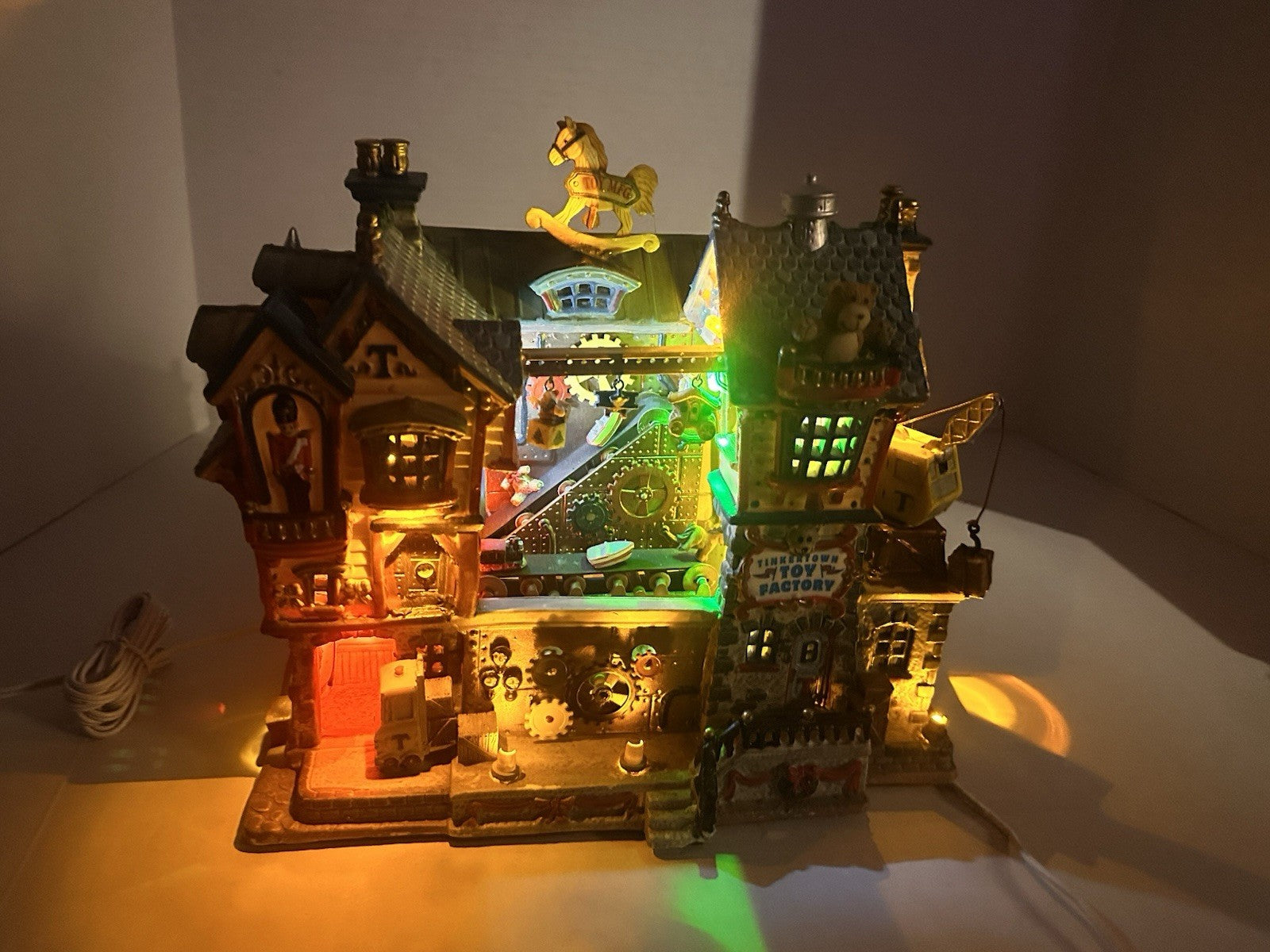 2005 Lemax Tinkertown Toy Factory No. 55260 Lighted & Animated Building Orig Box LEMAX - KOEEK