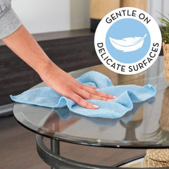 150 Pack Microfiber Cleaning Cloths, Household Bulk Microfiber Towels 07FC0E-D4 - KOEEK