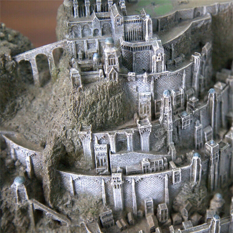 The Lord of The Rings Minas Tirith Capital of Gondor Model Statue Collection Toy 07FC0E-D4 - KOEEK