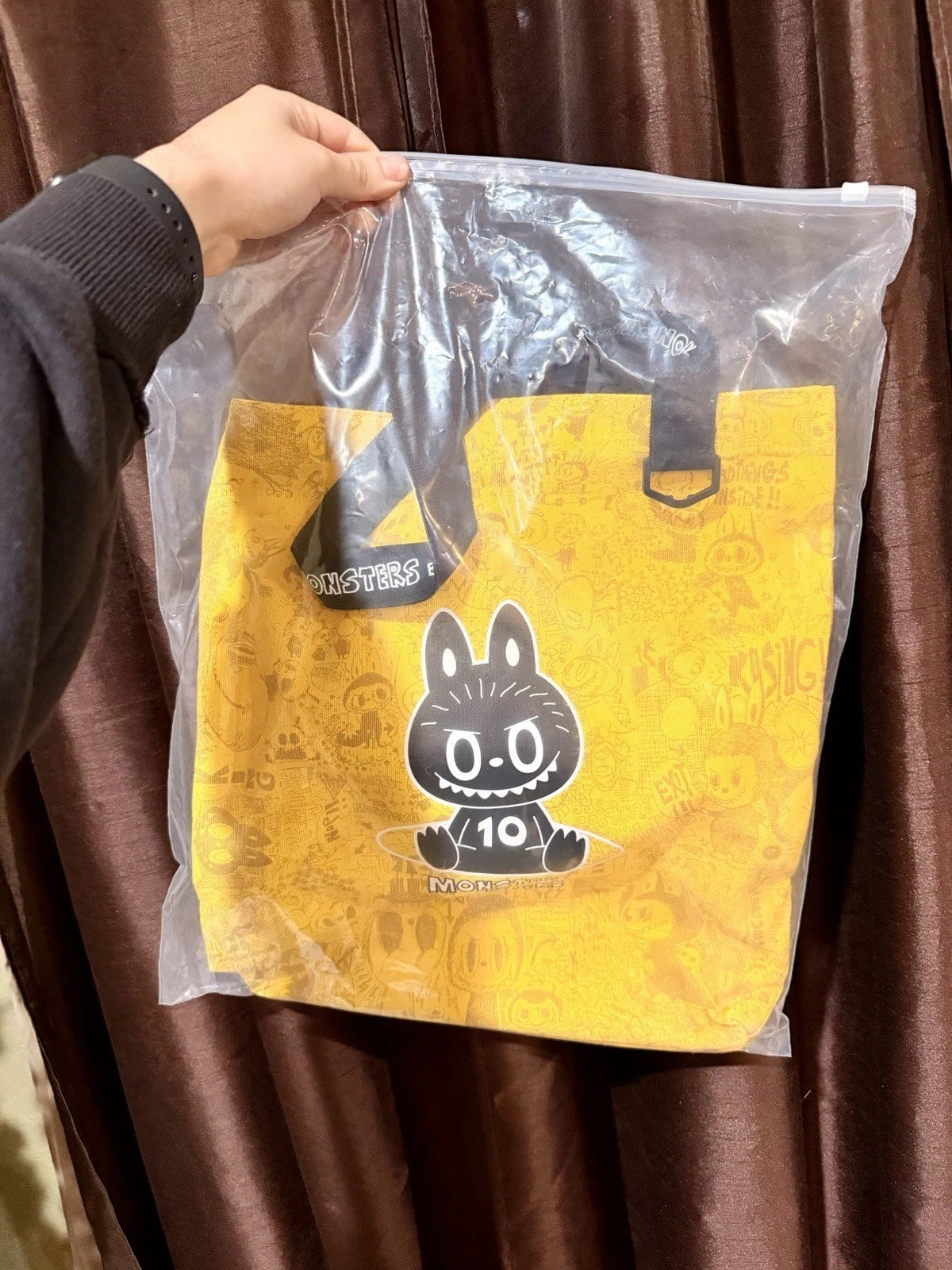 US STOCK Labubu The Monsters 10th Anniversary EXCLUSIVE Tote Bag - 07FC0E-D4 - KOEEK