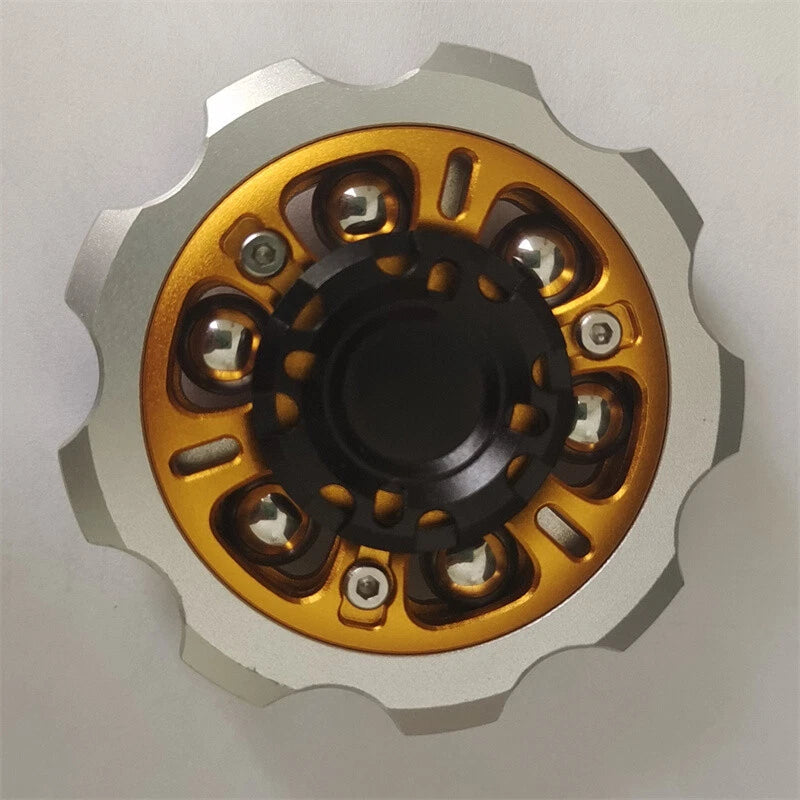 Gear Burst Metal Fidget Spinner EDC Adult Fidget Toys Hand Spinner ADHD Tool 07FC0E-D4 - KOEEK