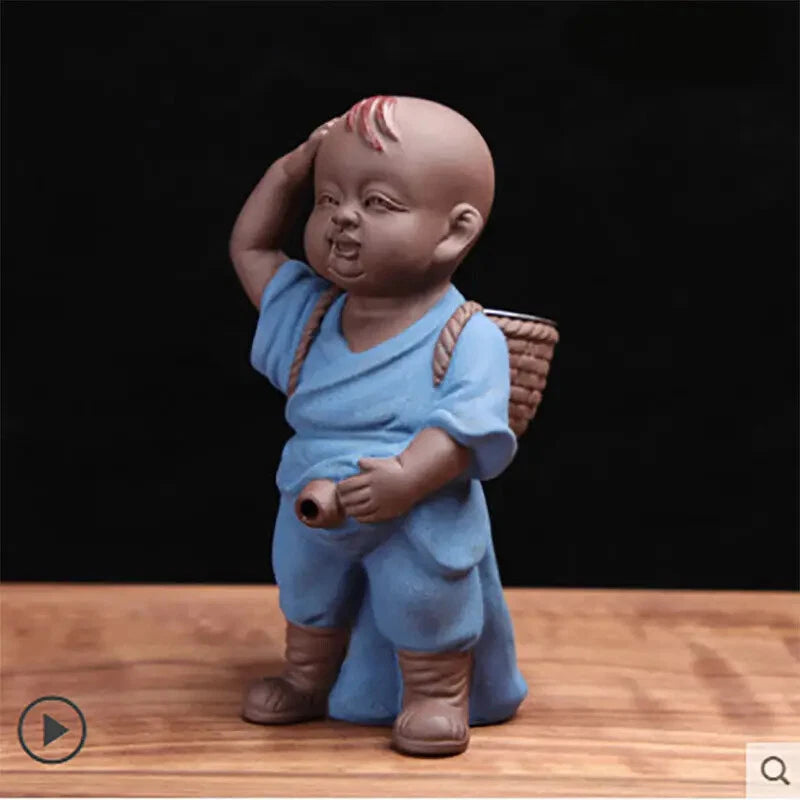 Creative Child Filter Purple Sand Tea Pet Spray Kung Fu Tea Set Tea Ceremony 07FC0E-D4 - KOEEK