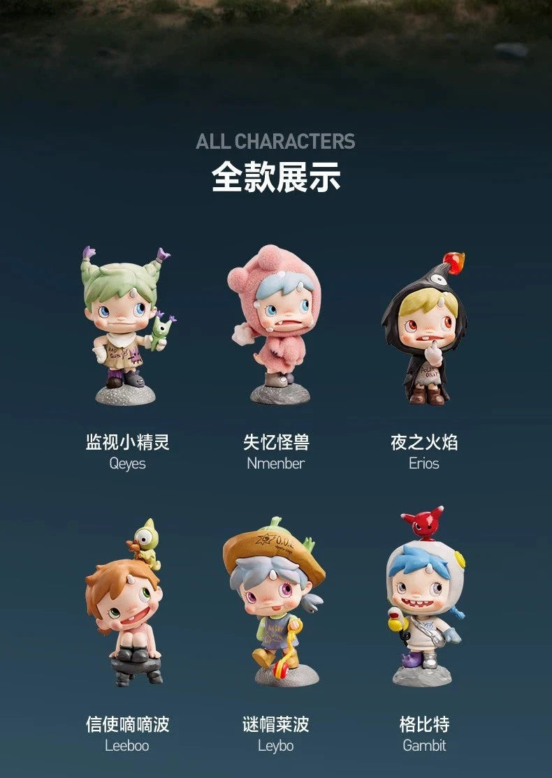 Authentic Polar 3 The Monster Village Series Blind Box Figure Toy Confirmed Gift 07FC0E-D4 - KOEEK
