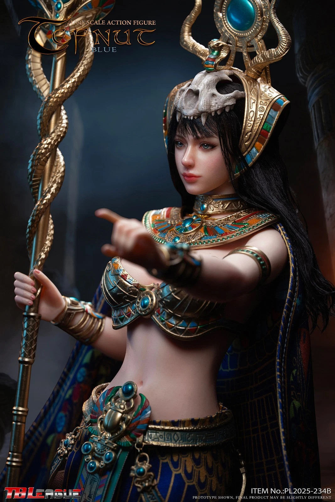 TBLeague PL2025‑234B 1/6 Tefnut Blue Ver. Moveable Eyes Action Figure Full Set TBLEAGUE - KOEEK