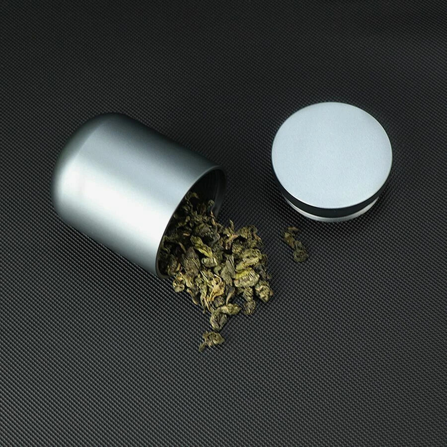 Aluminum Alloy Dust-proof Waterproof Metal Jewelry Storage Tea outdoor EDC Box 07FC0E-D4 - KOEEK