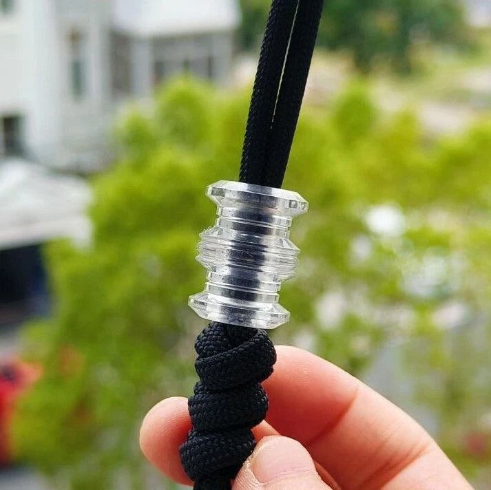 EDC Resin Knife Lanyard Bead Necklace Paracord Pendant Bracelet Making Bead DIY 07FC0E-D4 - KOEEK