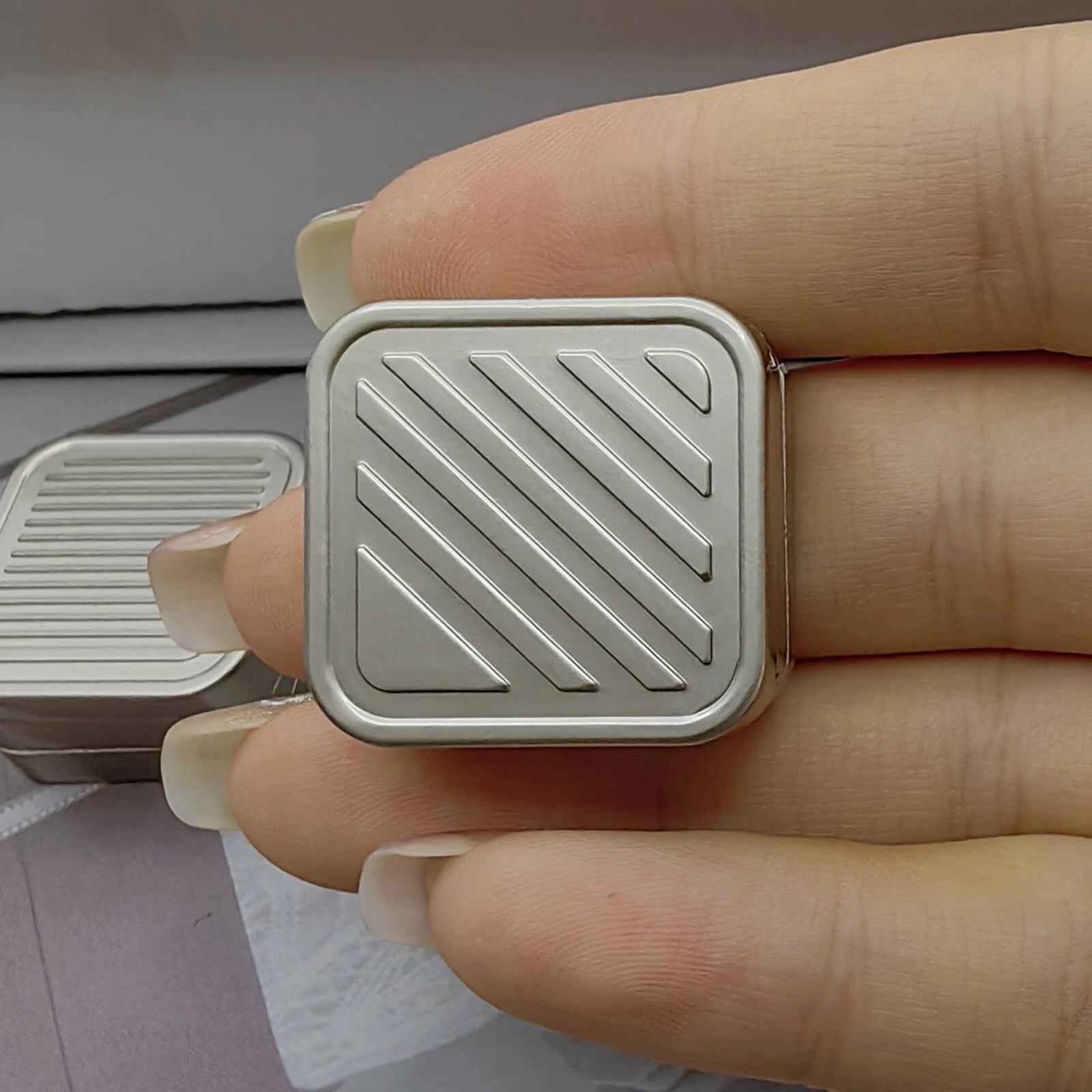 Push Card Mini CP3 Magnetic Slider EDC Fidget Slider Metal ADHD Anti Stress Gift 07FC0E-D4 - KOEEK