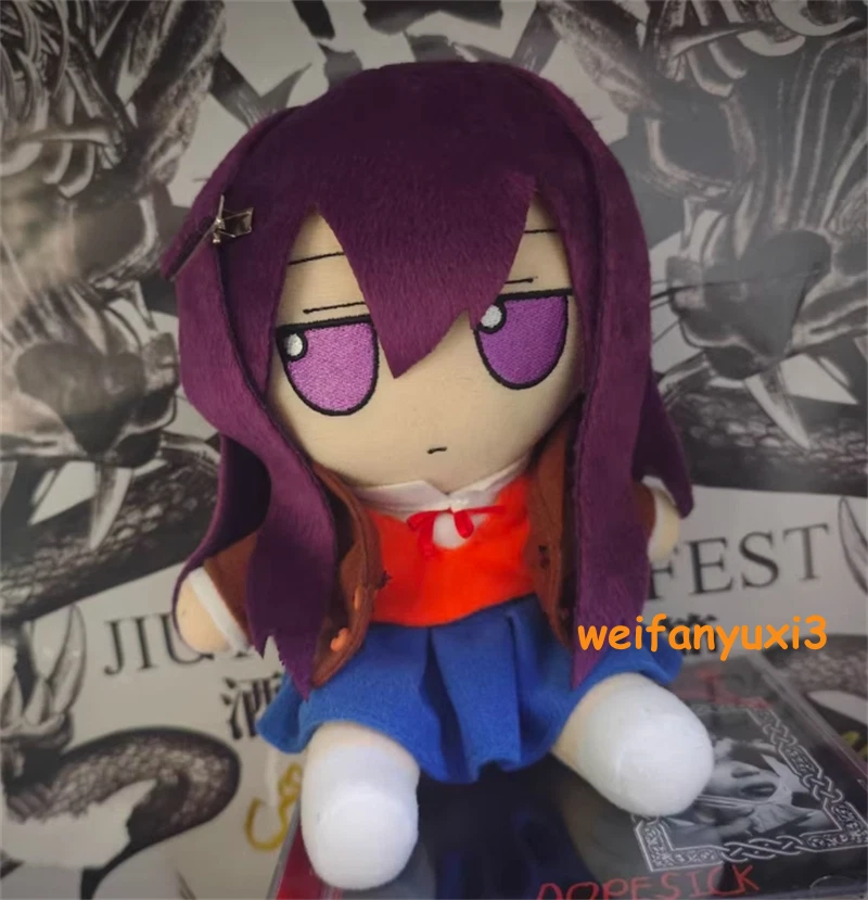 Doki Doki Literature Club! 20Cm Yuri Fumo Plush Doll Cotton Pillow Anime Gift 07FC0E-D4 - KOEEK