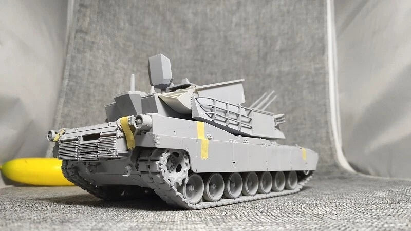 3D Printed 1/35 US AGDS-II Mississippi Anti-aircraft Cannon Model Kit 07FC0E-D4 - KOEEK