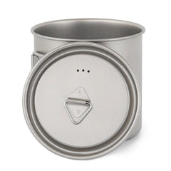 Outdoor 650ml Titanium Water Cup Coffee Cup Ultra Light And Large Capacity 07FC0E-D4 - KOEEK