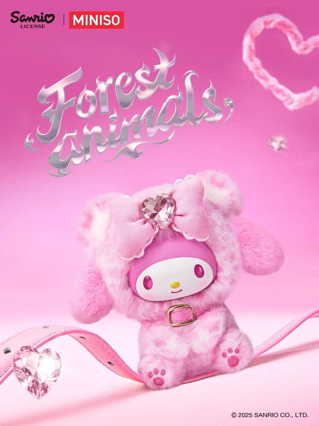 Miniso Sanrio Forest Animal Series Blind Box Figures Toy Plush Pendant Gift Toy MINISO - KOEEK
