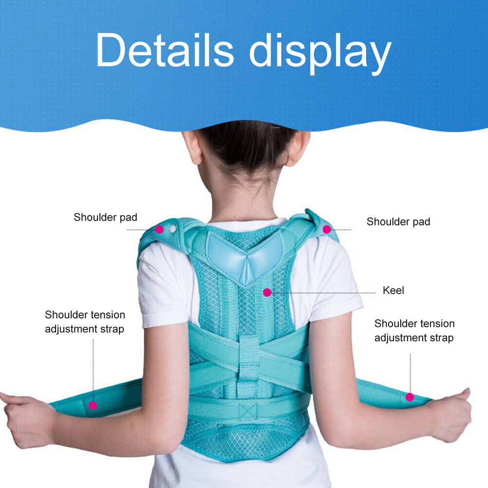 new Hunchback Correction Belt Posture Corrector Brace Back Spine Belt(XL ) HGF koeek - KOEEK